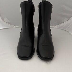 Steve Madden Sleek Black Ankle Boots